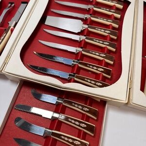 Vintage Regent Sheffield 19-Piece “Treasure Chest” Cutlery Set | Stainless Steel